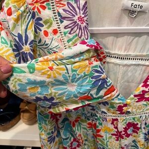 Fate summer dress ! So cute & comfy and on trend! Fits true to size.